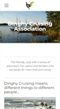 Mobile Screenshot of dinghycruising.org.uk