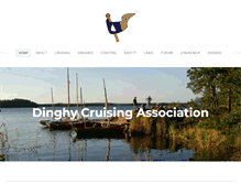 Tablet Screenshot of dinghycruising.org.uk